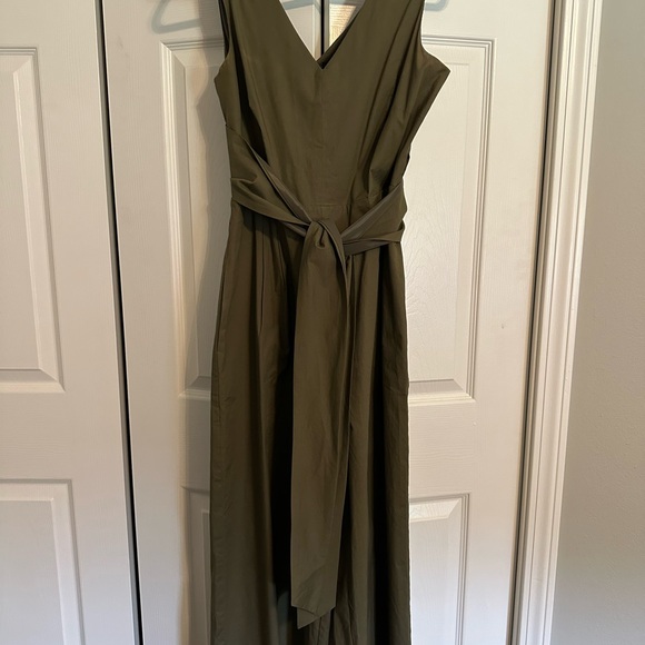 MINT Condition *Rare* J Crew Wrap Jumpsuit, 4, Olive Green - Picture 7 of 11